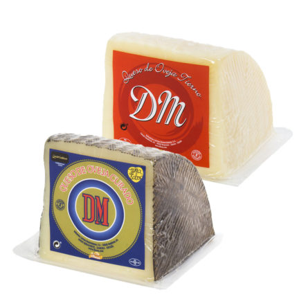 Pack degustación quesos de oveja distintas curaciones DM