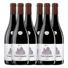6 botellas vino tinto reserva Gran Colegiata Original