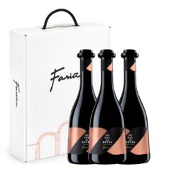 estuche regalo de 3 botellas Val de Reyes tinto dulce