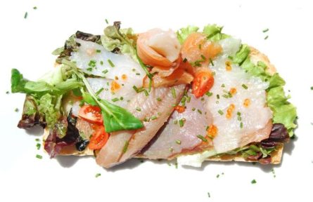 Tostada de ahumados