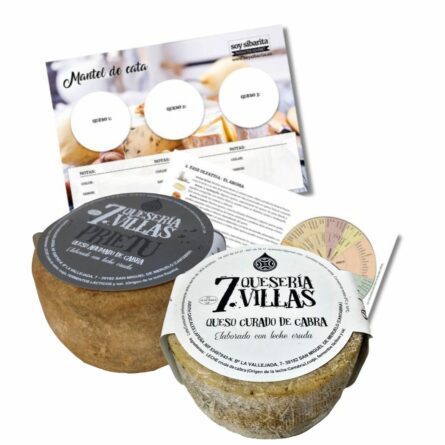 Pack de cata de quesos artesanos 7 Villas