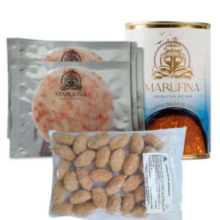 Pack entrantes gourmet de marisco Marufina