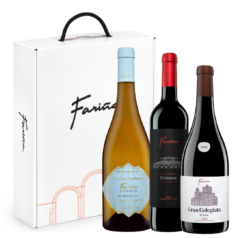 Estuche regalo sibarita de vinos Fariña