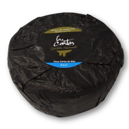 Queso azul de leche cruda de oveja Las Cortas