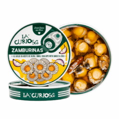 Zamburiñas al ajillo La Curiosa