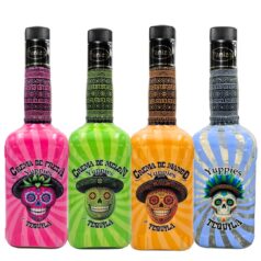 gama de tequilas Yuppies de Panizo
