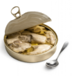 Ostras ahumadas en aceite de oliva