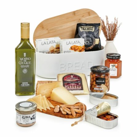 Contenido de la cesta gourmet 203